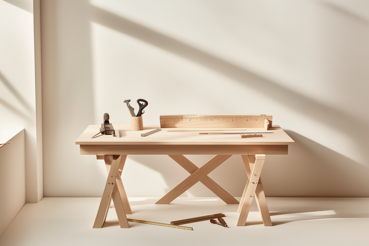 minimalist workbench